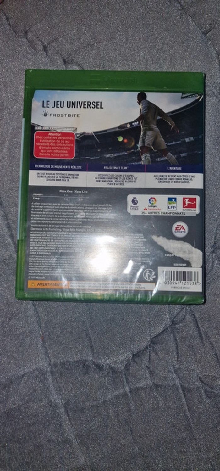 Fifa 18 Xbox One neuf - photo numéro 4