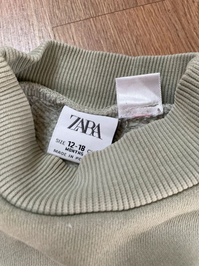 Lot de 2 pulls Zara 12-18mois - photo numéro 3