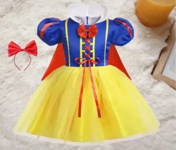 Robe Blanche de neige 5 ans