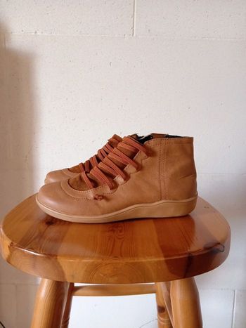 Bottines camel