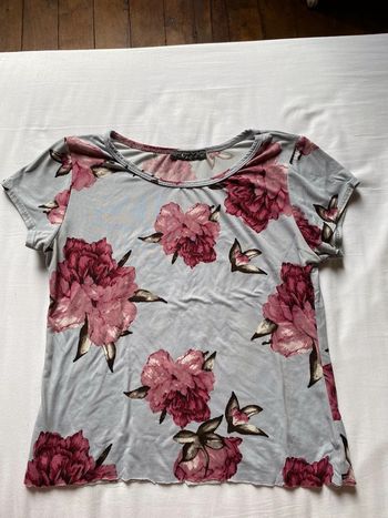 T-shirt fleuri