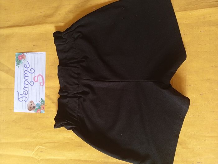Short noir taille haute taille S - photo numéro 6