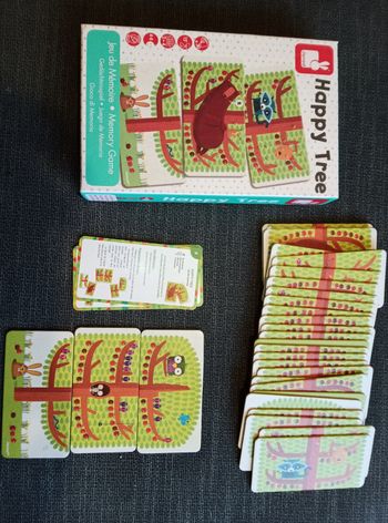 Happy Tree, jeu de mémoire, Janod, 4-8 ans