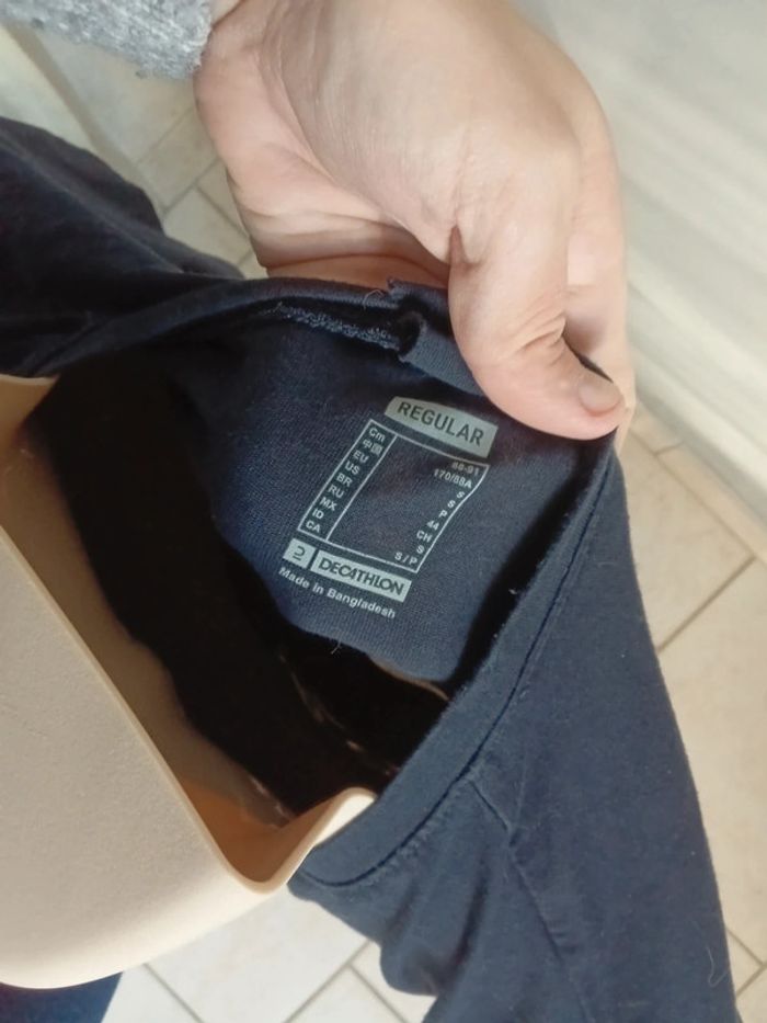 Tee shirt manche courte homme Taille 36 - photo numéro 2