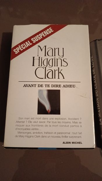 Livres Mary Higgins Clark 