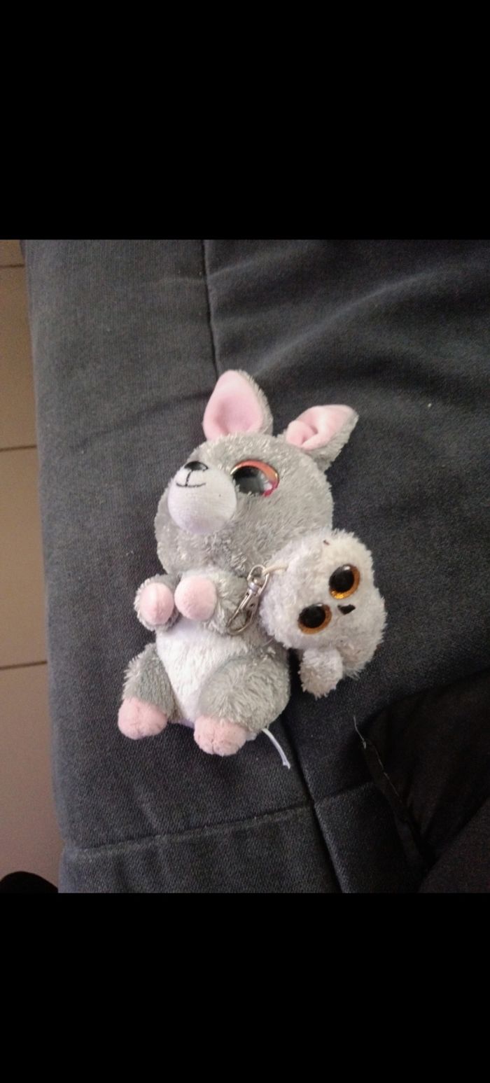 Lot peluche et porte clé