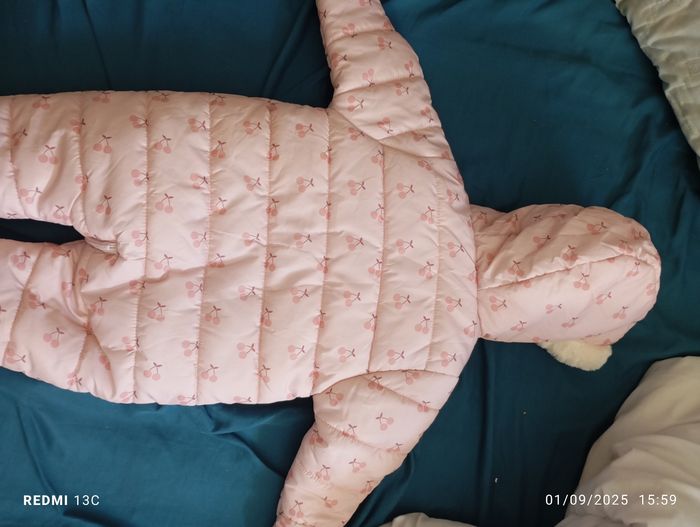 Combinaison pilote bébé fille - photo numéro 4