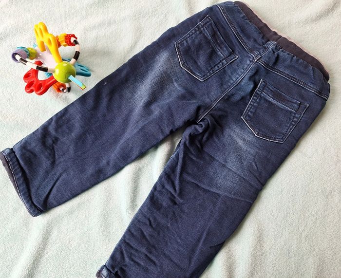 Jean doublé hiver taille 36 mois - photo numéro 2
