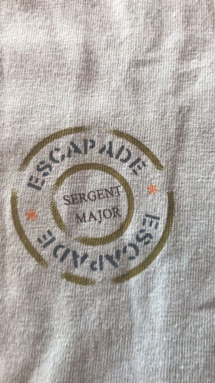T shirt sergent major taille 10 ans - photo numéro 4