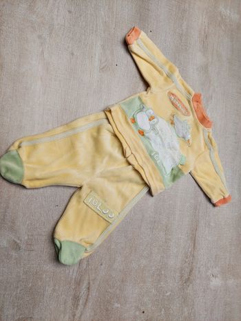 Pyjama bb garcon t 0.mois