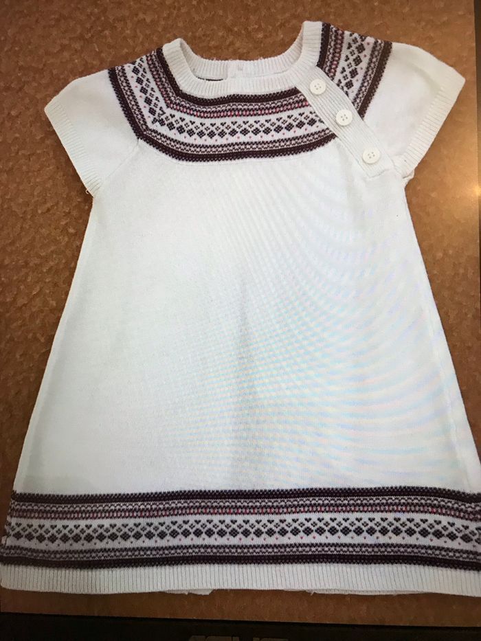 Robe manches courtes