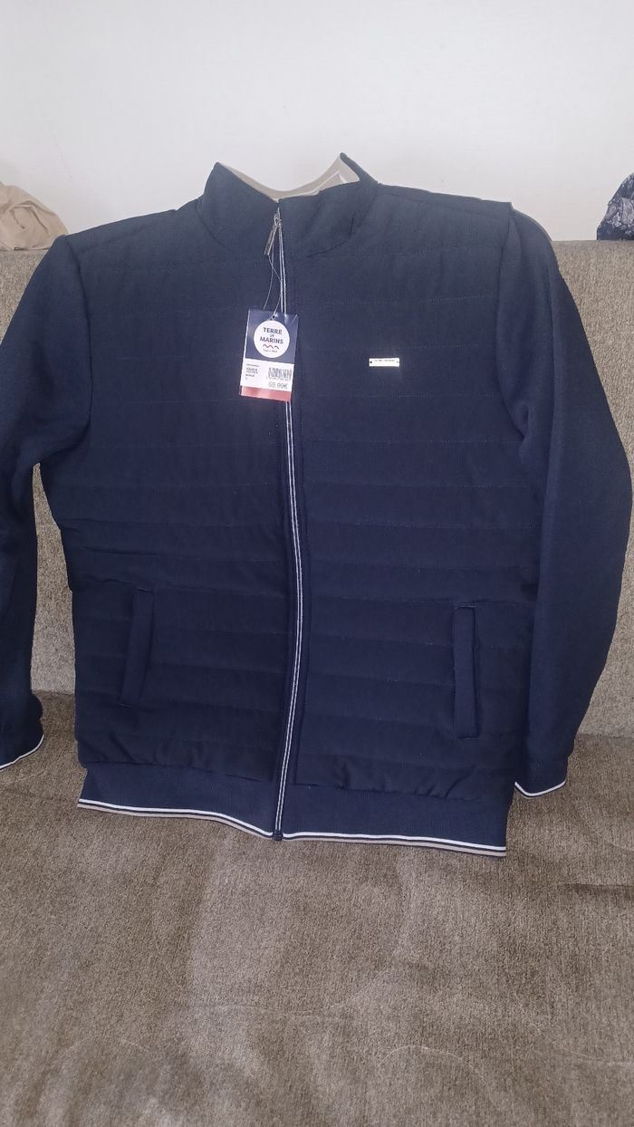 Veste homme terre de marins taille L neuf