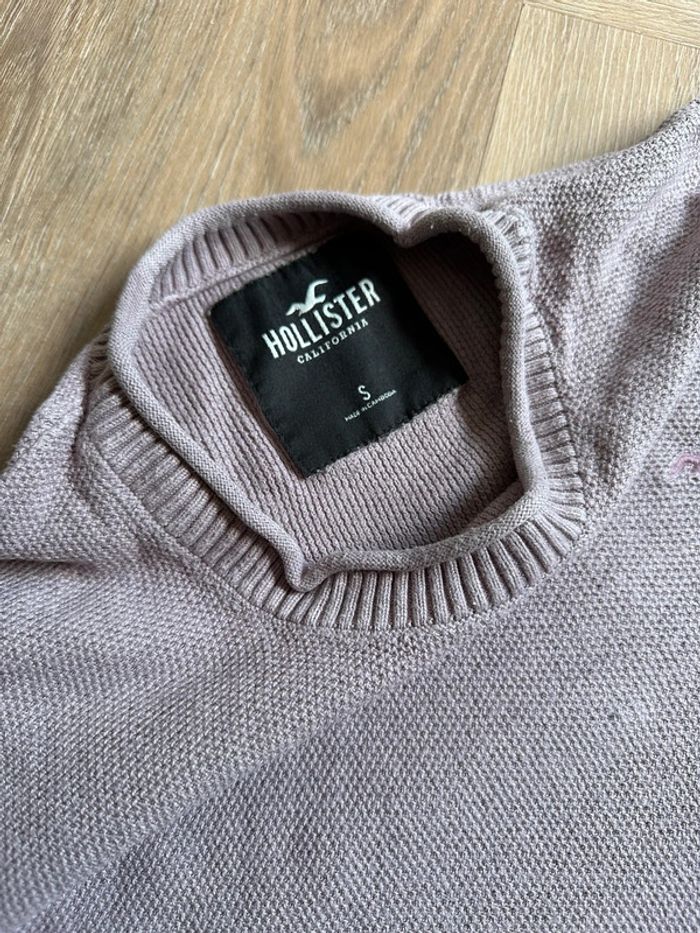Pull col rond lilas - photo numéro 2