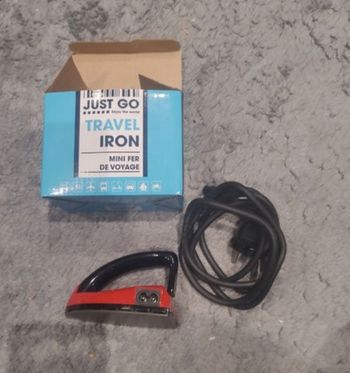 Mini fer a repasser électrique de voyage