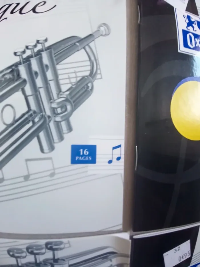 4 cahiers de musique portées neufs - photo numéro 2