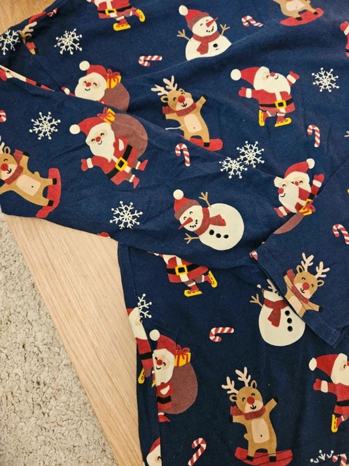 Tee shirt manches longues Noël Noël Kiabi 12 ans - photo numéro 2