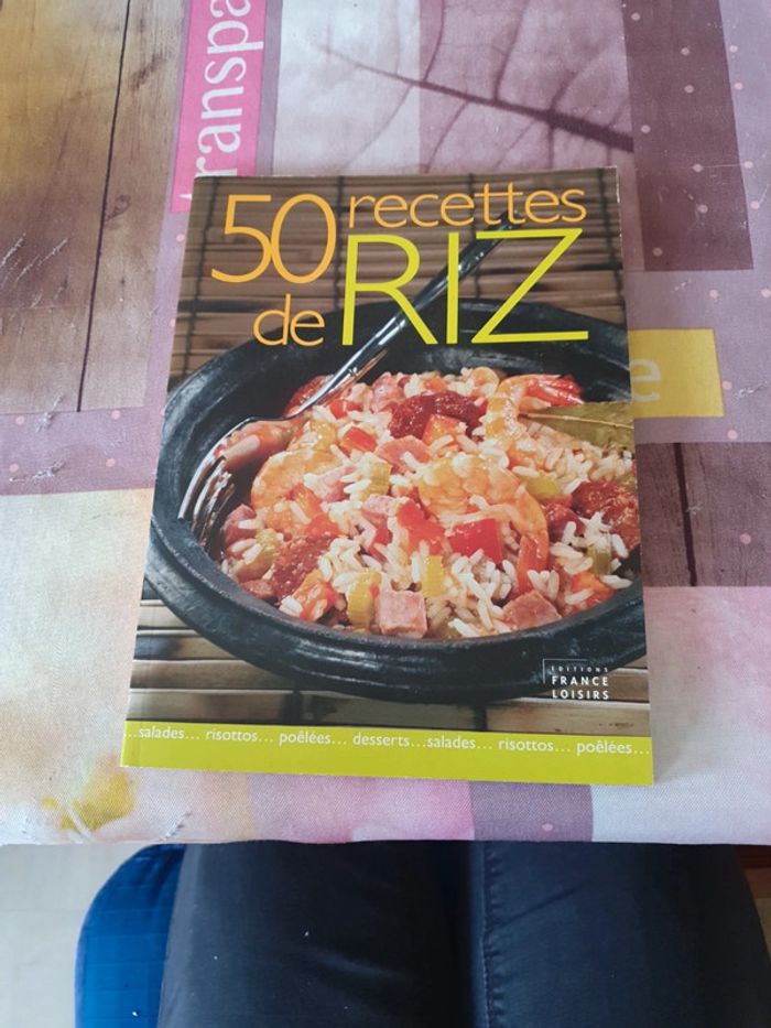 Livres 50 recettes de riz 🍚
