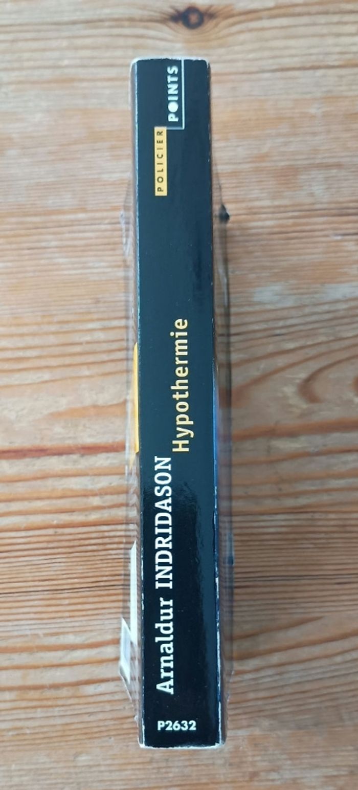 Roman policier "Hypothermie" d'A. Indridason - photo numéro 3
