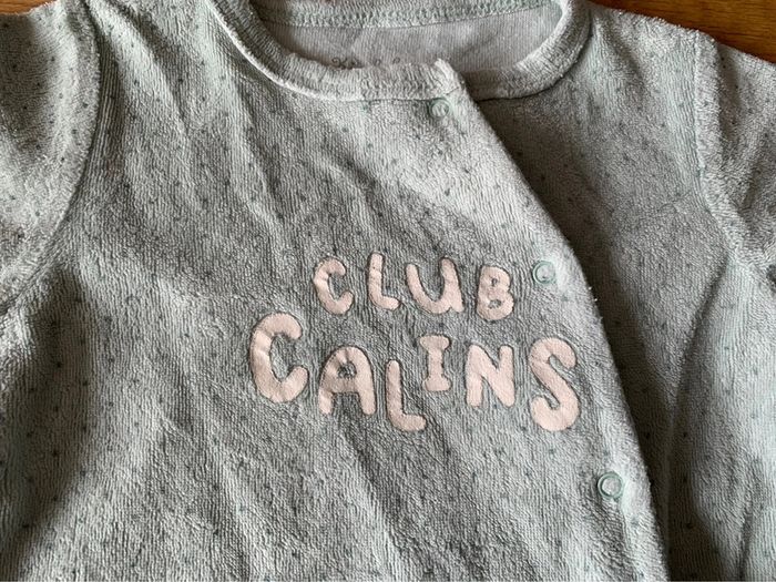 Pyjama velours 6 mois - photo numéro 2