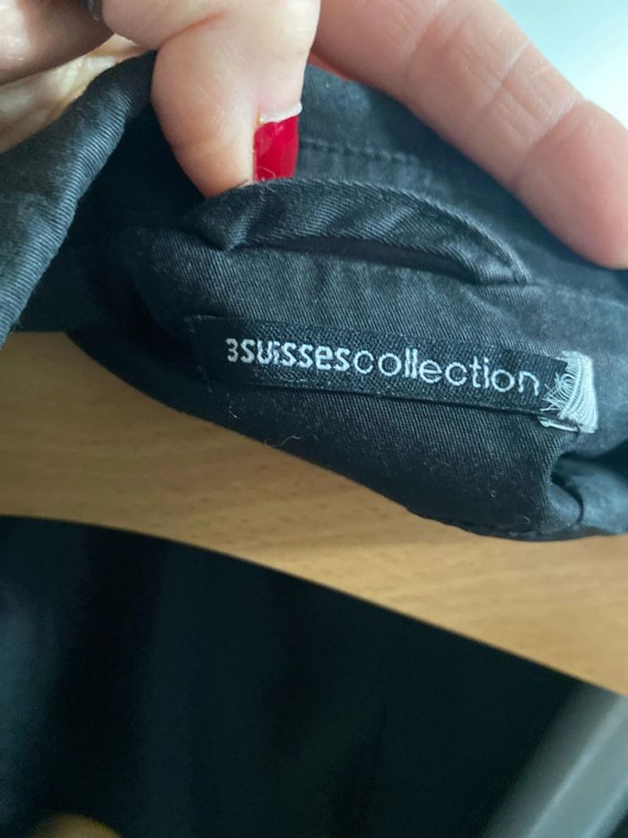 Veste cintrée noire, collection trois Suisse - photo numéro 7