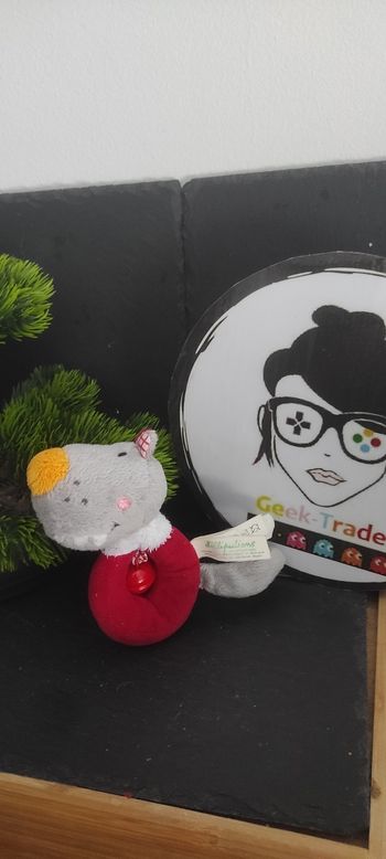 hochet nicolas lilliputiens lot grelot gris rouge blanc jaune Dent dD003075