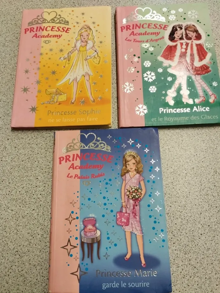 Livres "princesse academy"