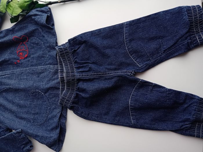 Ensemble jean 6 mois - photo numéro 4