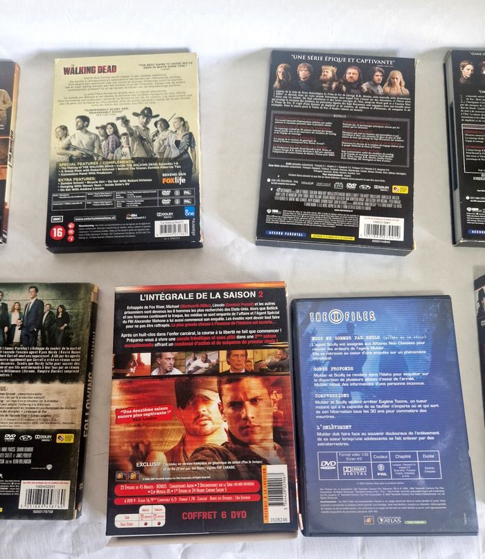 Lot de 9 coffret dvd de serie - photo numéro 6