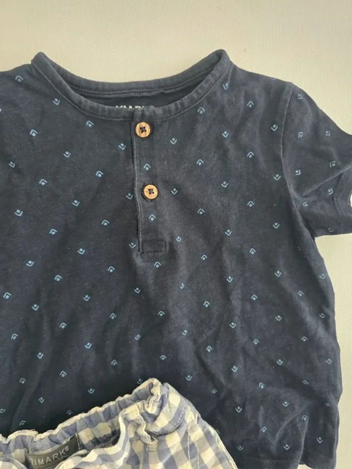 Ensemble short à carreaux - photo numéro 3