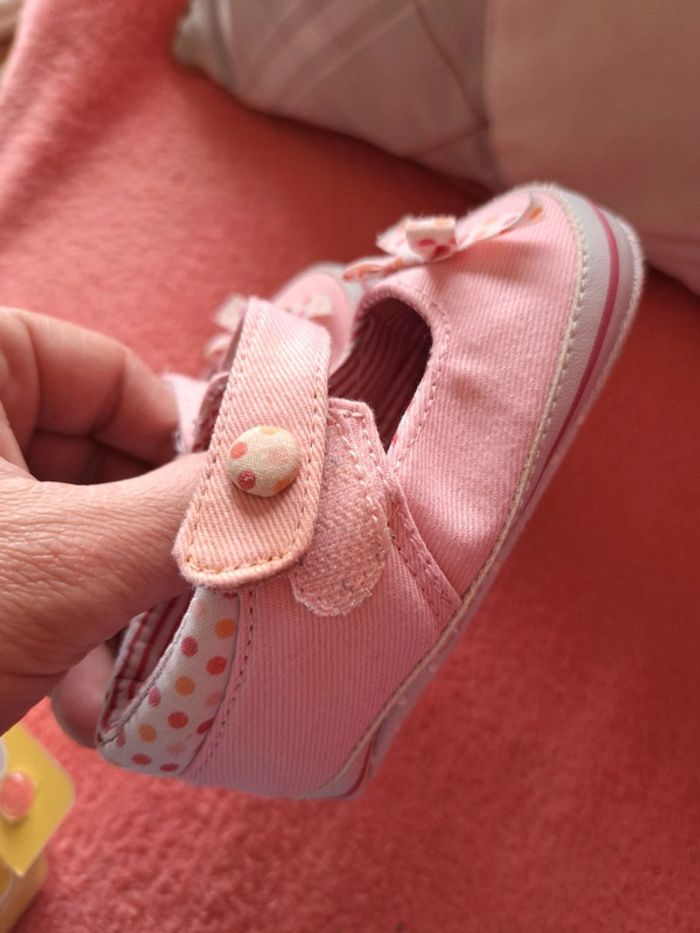 Chaussures bébé fille Gémo Baby 6/12 mois - photo numéro 4