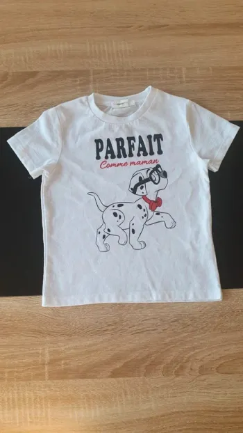 Tee-shirt manche courte 2 ans