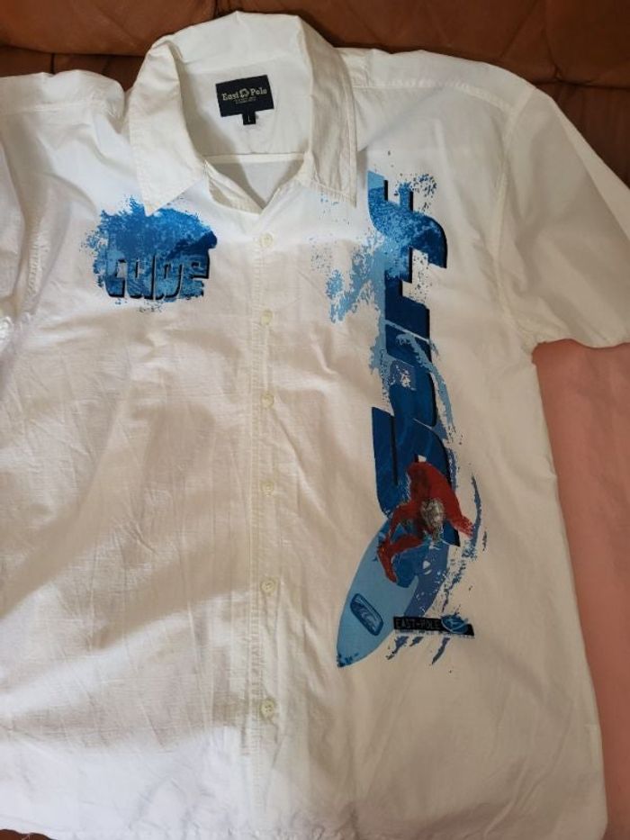 Chemise coton .pour l'été taille l Neuf