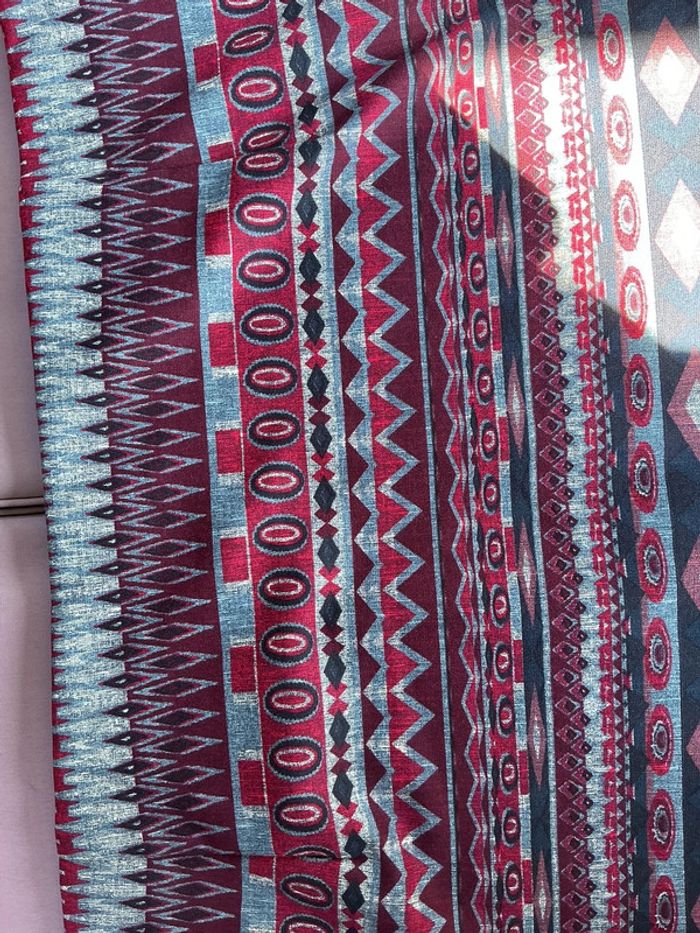Jupe droite à motifs taille élastique MS Mode 48 - photo numéro 4