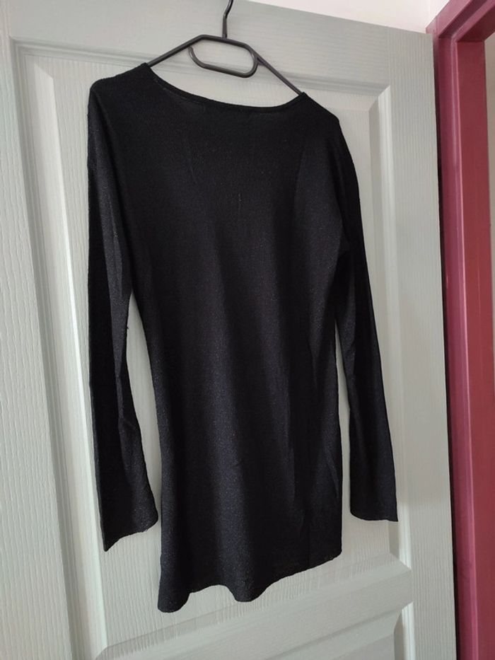 Pull léger long maille scintillante - photo numéro 3