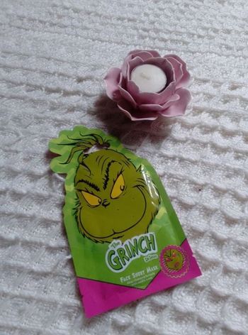 Masque visage grinch