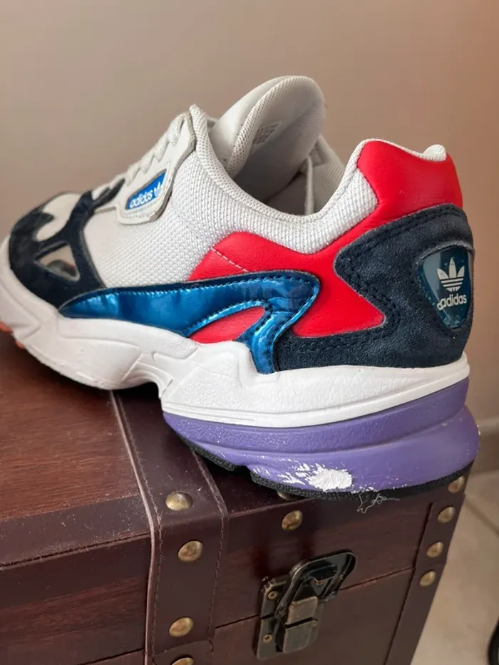 Adidas torsion bleu et violet - photo numéro 7