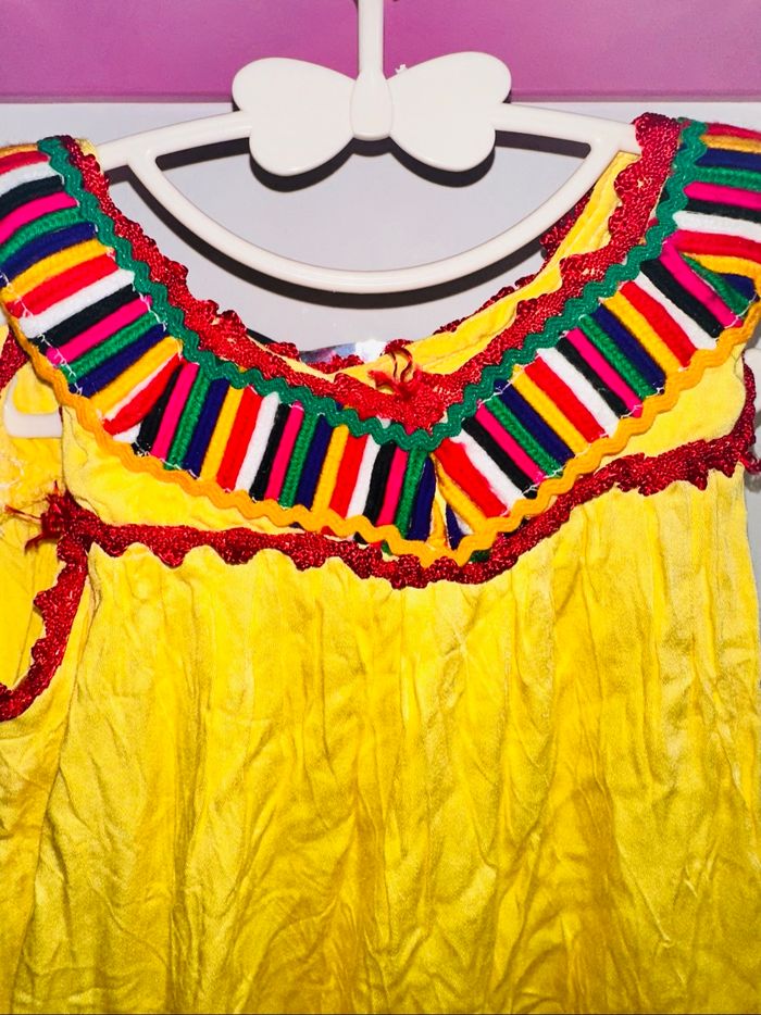 Robe kabyle jaune - photo numéro 4