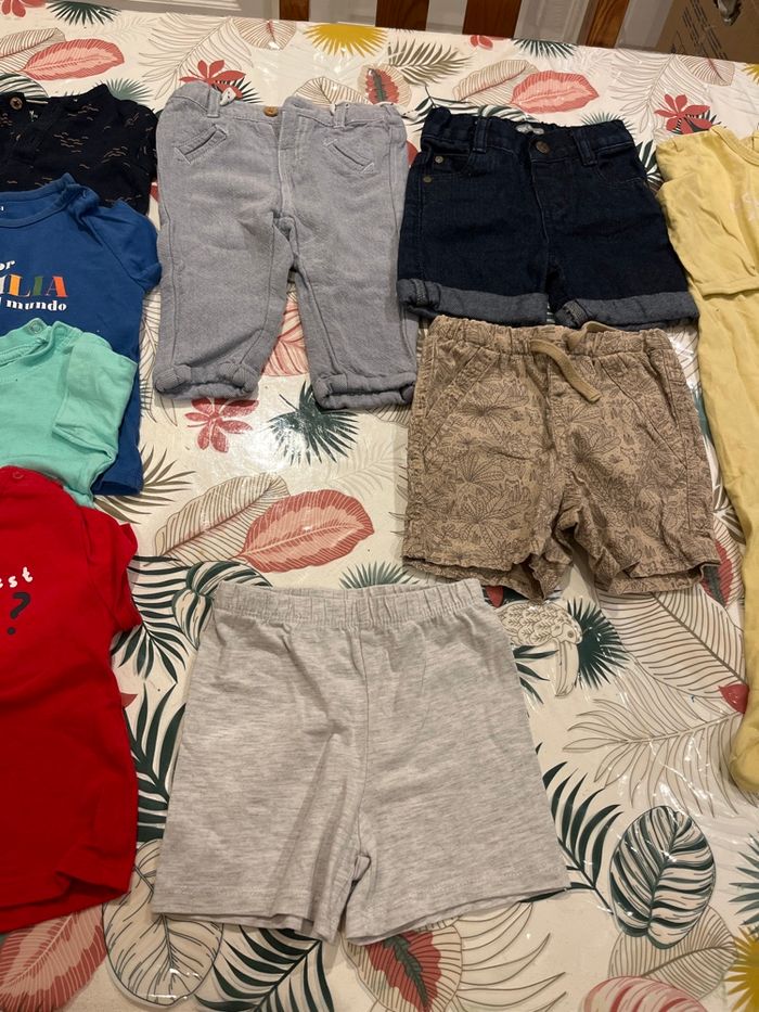 Lot de vêtement printemps été garçon taille 9 mois - photo numéro 3