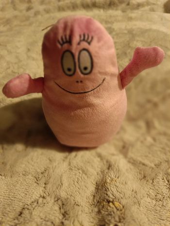 Peluche Barbapapa rose à piles