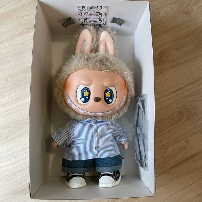 LABUBU géant – FLIP WITH ME – POP MART authentique