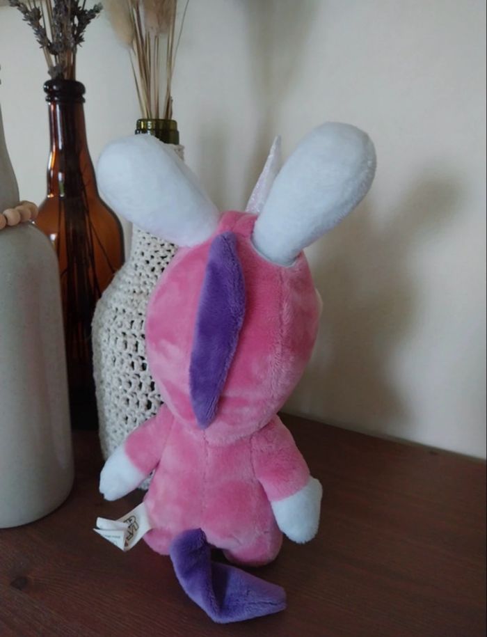 Peluche Lapin Crétins Licorne