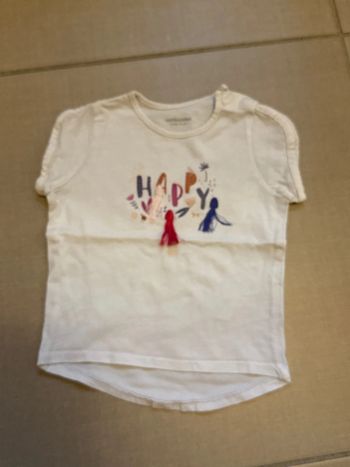 Tee-shirt fille 9 mois Verbaudet