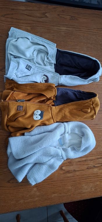 3 vestes 1 mois