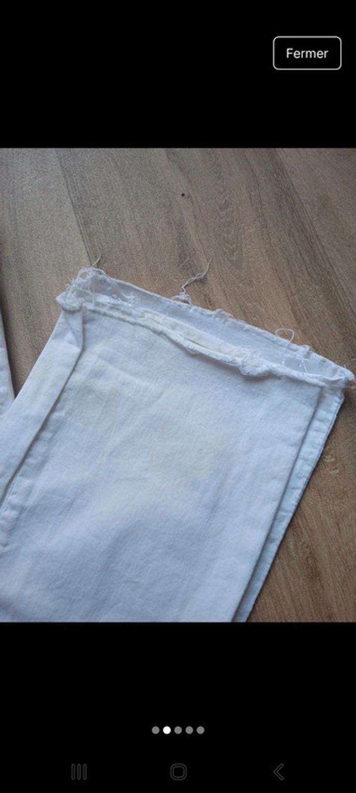 Jeans skinny blanc Jade taille 42🌹 - photo numéro 2