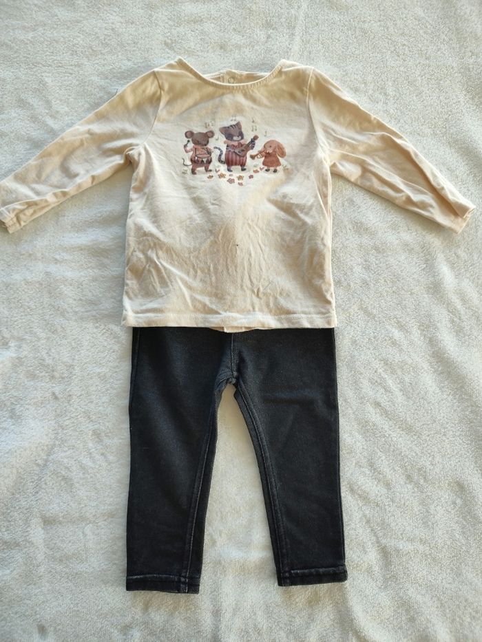 Ensemble t-shirt jegging