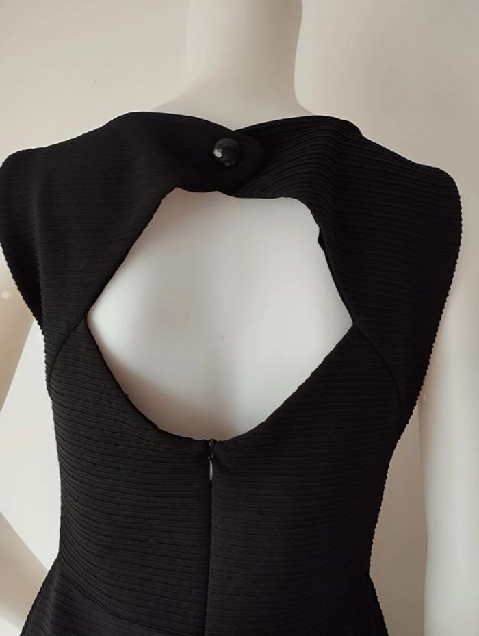 Robe noire Jacqueline Riu taille 36 - photo numéro 4