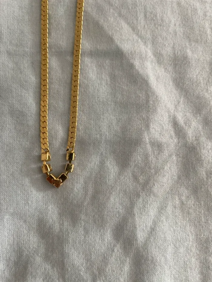 Collier plaqué or - photo numéro 8
