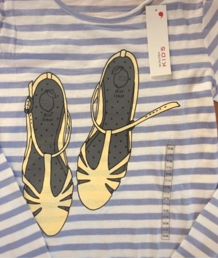 TEE shirt miss lemon taille 14 ans Monoprix Neuf modèle 2 - photo numéro 2