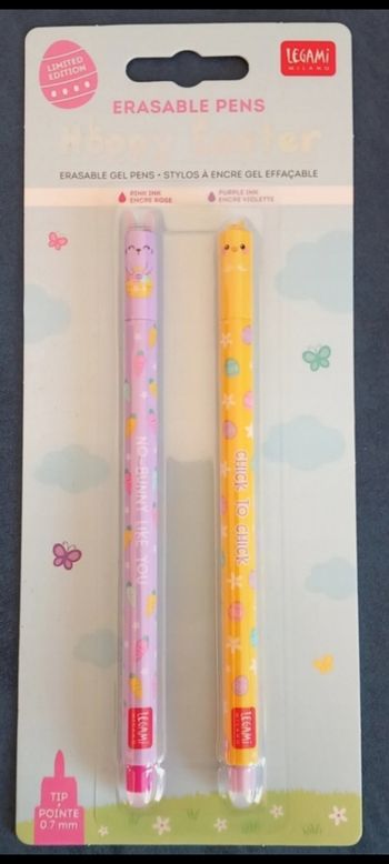 Stylos legami effaçables édition limitée pâques