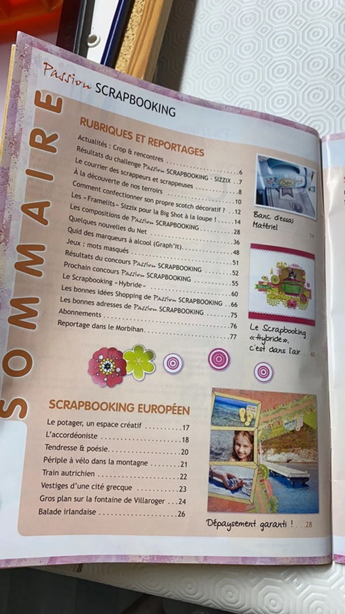 Magazine passion scrapbooking - photo numéro 2